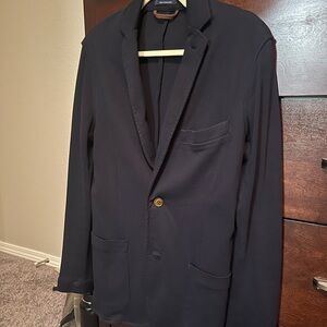 Lands' End Dark Blue Sport Coat